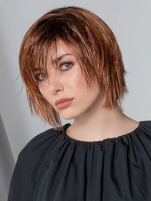 Ava Synthetic Lace Front Wig with Mono Part - Natural Looking Human Hair Wig for Women | Perfect for Cosplay, Daily Wear & Special Occasions