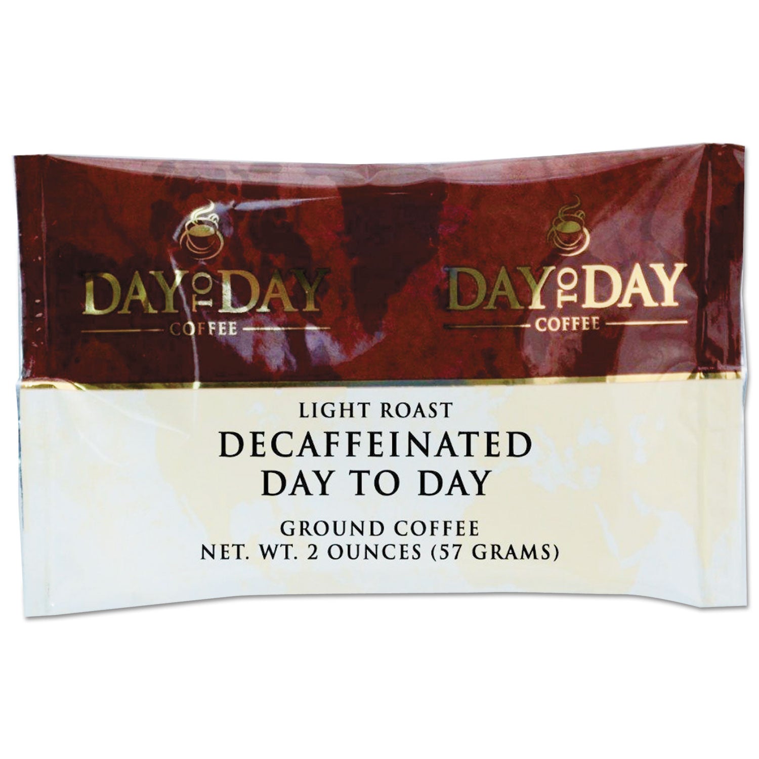 100% Pure Decaffeinated Coffee - 2 Oz Pack (42/Carton) - Perfect for Home, Office & Travel Brewing