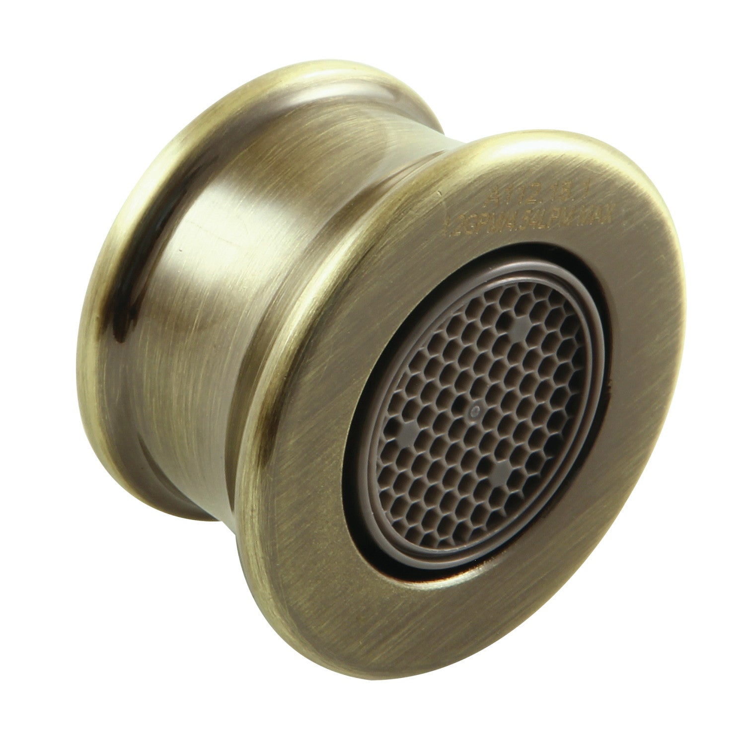 Cal Green G12LSSA541AB 1.2 GPM Low Flow Faucet Aerator in Antique Brass - Perfect for Bathroom Sink, Kitchen Faucet Water Saving & Splash Reduction