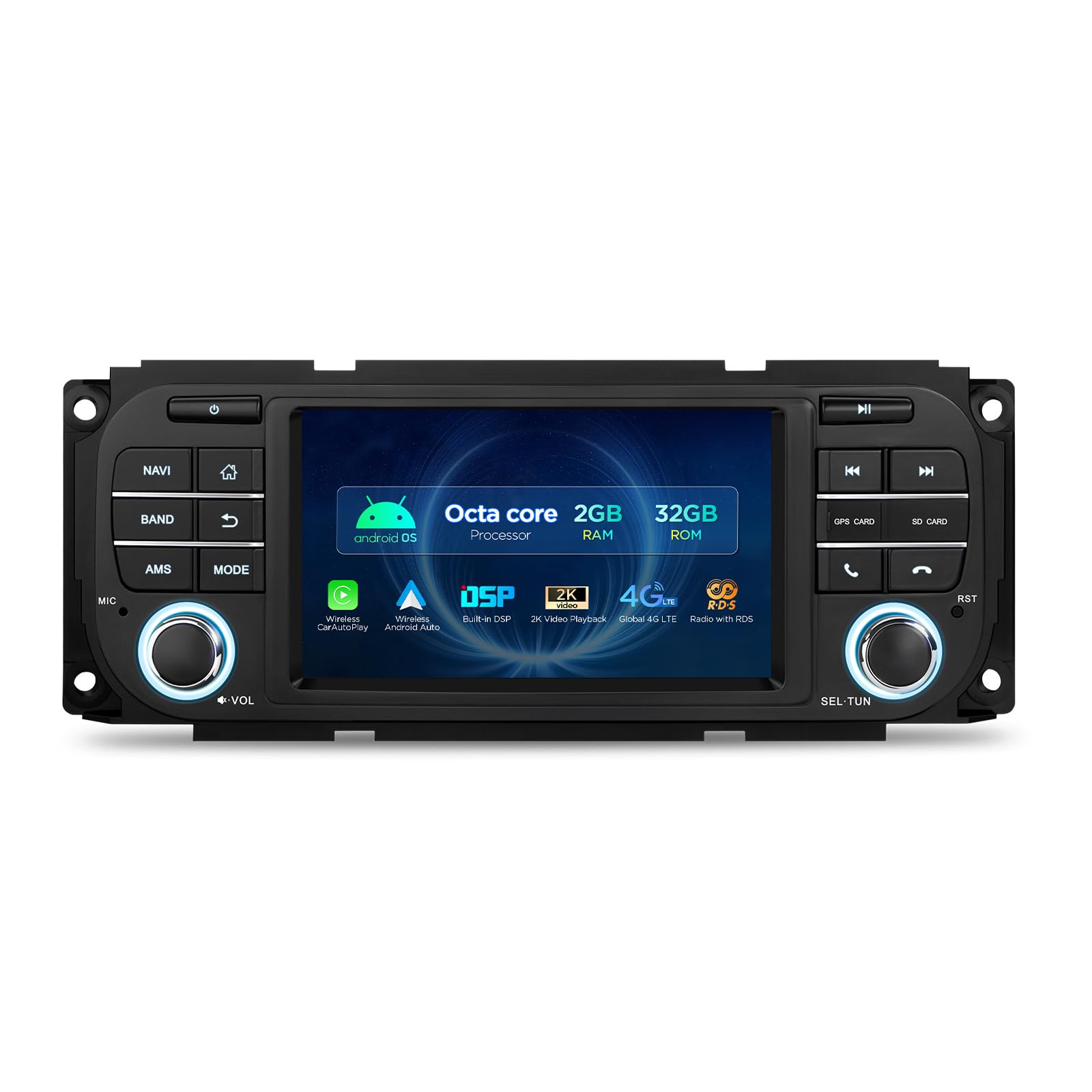 XTRONS Android 13 Car Stereo with 5