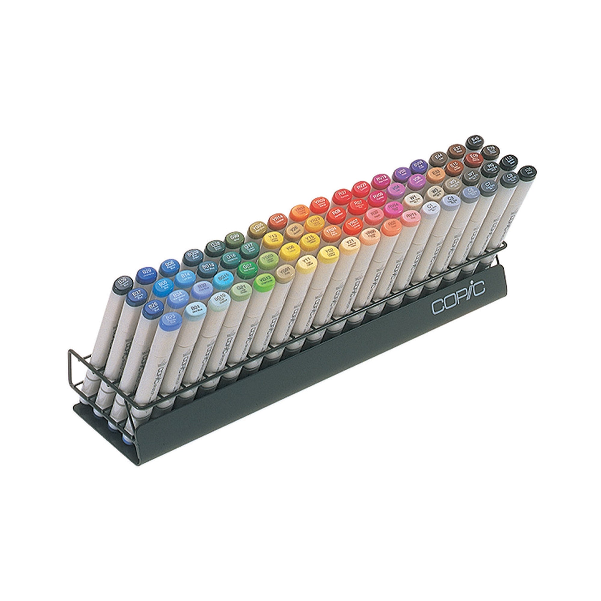 72 Color Marker Holder - Empty Marker Stand for Artists & Students - Perfect for Desk, Classroom & Art Studio Organization