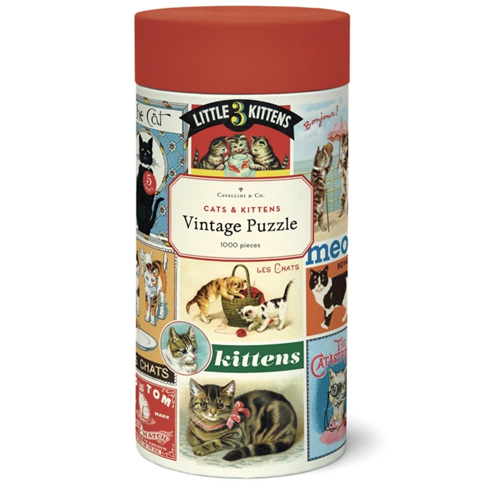 1000 Piece Jigsaw Puzzle - Cute Cats and Kittens for Adults & Teens - Perfect for Family Game Night & Stress Relief