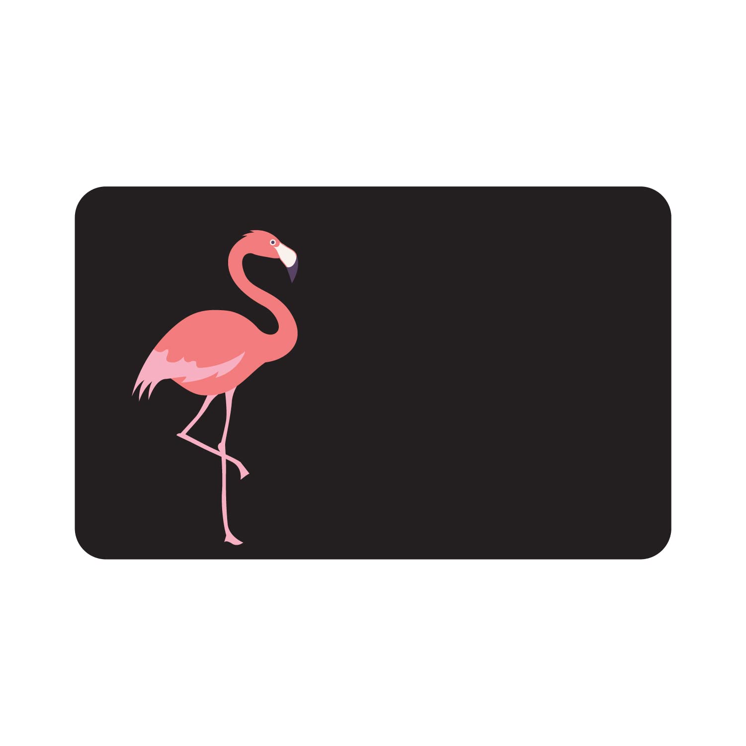 OTM Essentials Artist Series Fabric Mouse Pad with Flamingo Design - Non-Slip Gaming & Office Desk Mat for Computers, Laptops - Perfect for Work, Gaming & Home Office Setup