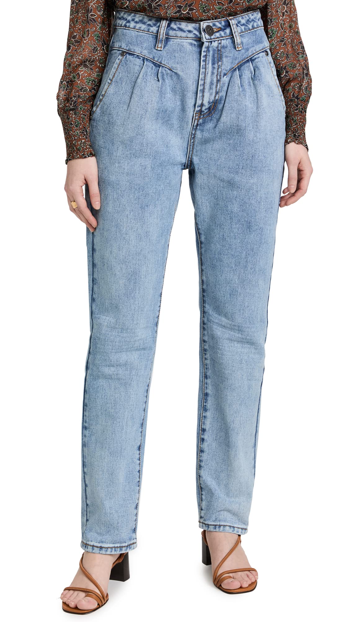 One Teaspoon Women's Hollywood Jeans - High Waist Distressed Denim Skinny Jeans for Women | Perfect for Casual Wear, Night Out & Street Style Fashion