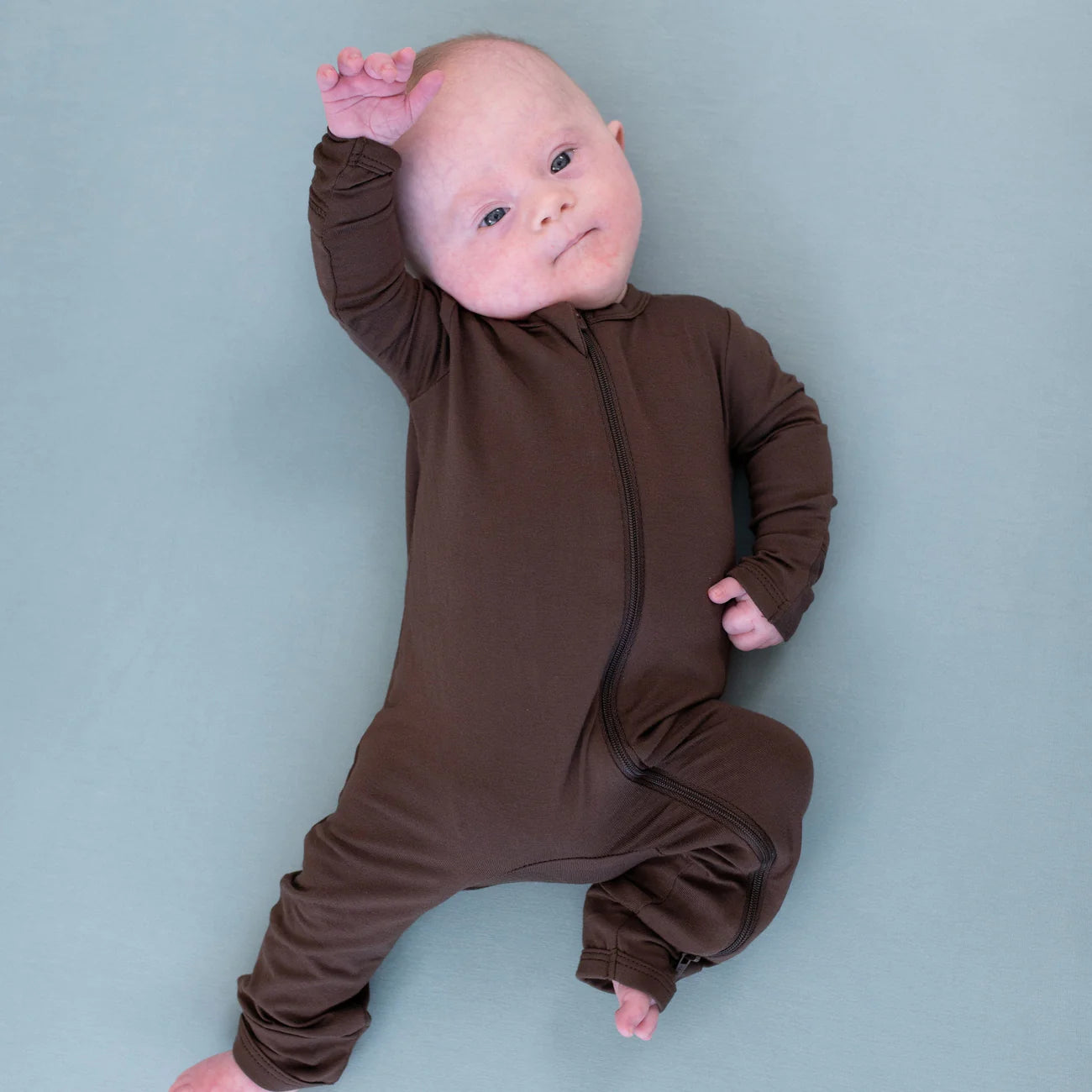 Stylish Zippered Romper for Women - Soft & Comfortable Jumpsuit in Espresso Brown - Perfect for Casual Outings, Loungewear & Travel