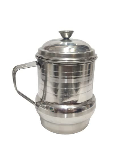 Premium Stainless Steel Oil and Chocolate Syrup Dispenser - 400ml Capacity for Kitchen, Coffee Bar & Dessert Decorating