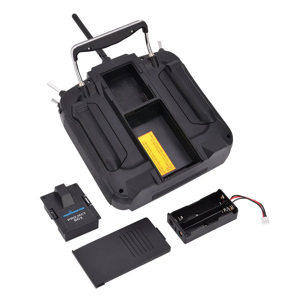 RadioMaster TX16S 2.4GHz 16-Channel Multi-Protocol Radio Transmitter with OpenTX System and Hall Effect Gimbals - Perfect for RC Drones, Airplanes, and FPV Racing