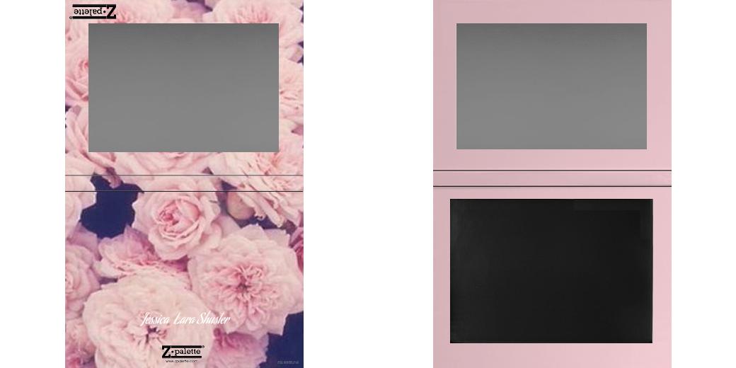 Custom Extra Large Z Palette - Magnetic Makeup Palette for Eyeshadows & Blush - Perfect for Travel & Professional Makeup Artists