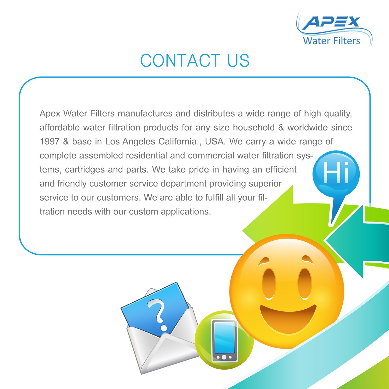 APEX MR-1010 White Countertop Water Filter System - Premium Drinking Water Purifier for Home & Office | Removes Contaminants, Improves Taste | Perfect for Kitchen, RV, Camping & Emergency Preparedness