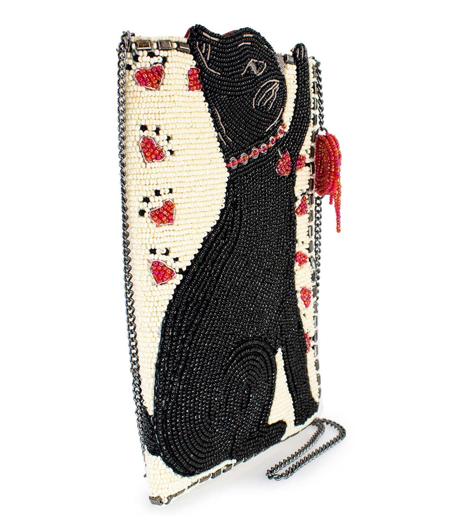 Mary Frances Purr Suit Crossbody Phone Bag - Stylish Cat-Themed Shoulder Purse for Women, Perfect for Parties, Shopping & Daily Use