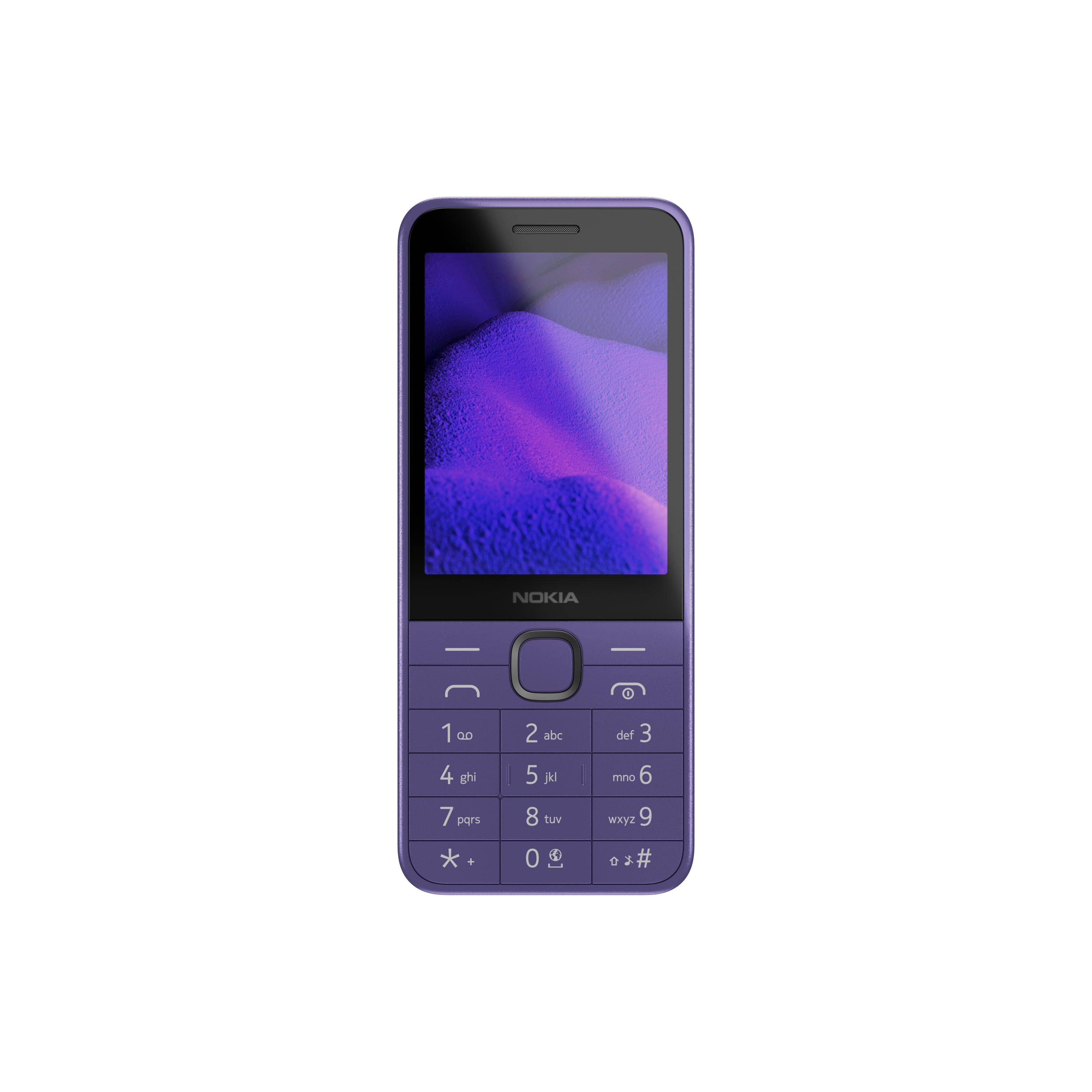 Nokia 235 4G Unlocked Mobile Phone - Purple | Dual SIM, Long Battery Life | Perfect for Travel, Business & Emergency Use