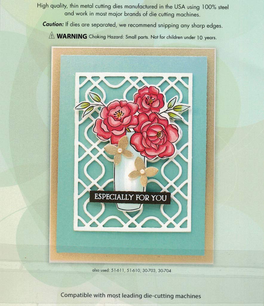 Penny Black Die Cut Vases - Elegant Floral Home Decor for Weddings, Parties & Centerpieces