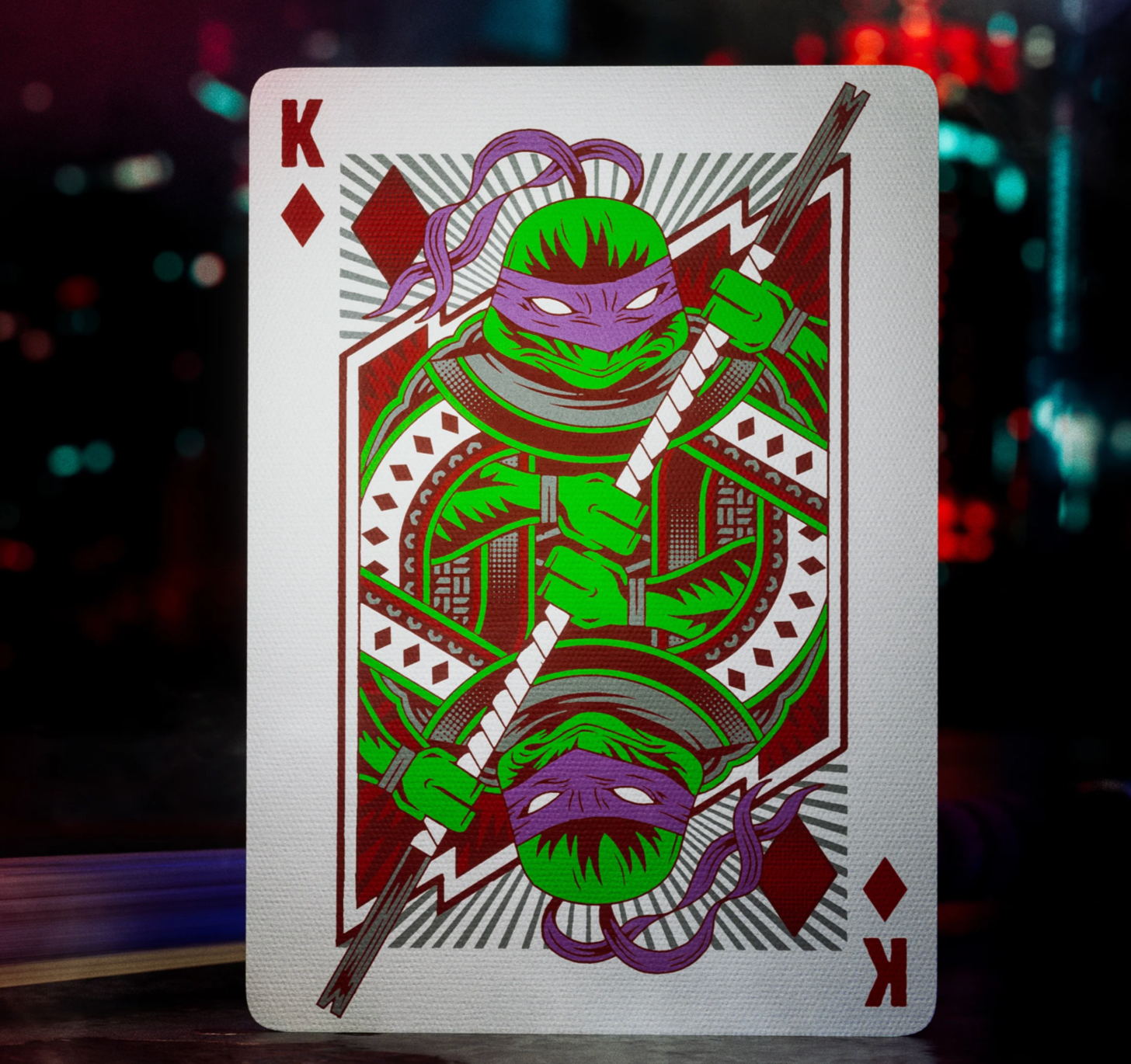 Teenage Mutant Ninja Turtles Playing Cards - 52 Deck Collectible Card Game for TMNT Fans, Family Game Night & Party Entertainment