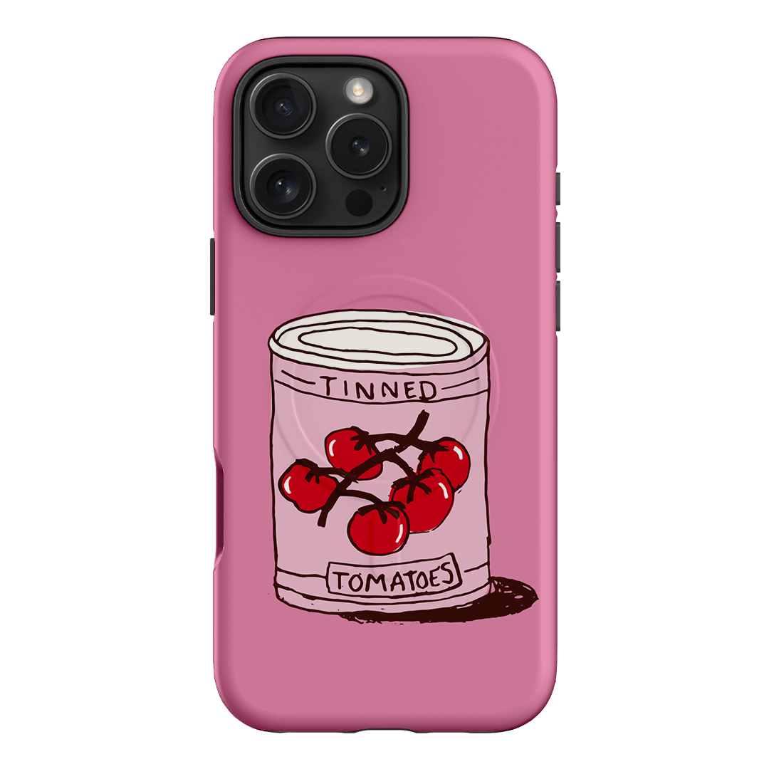 Saucy Pink Phone Case for iPhone 15 Pro Max - Shockproof Slim Protective Cover with Grip - Perfect for Everyday Use, Travel & Outdoor Activities