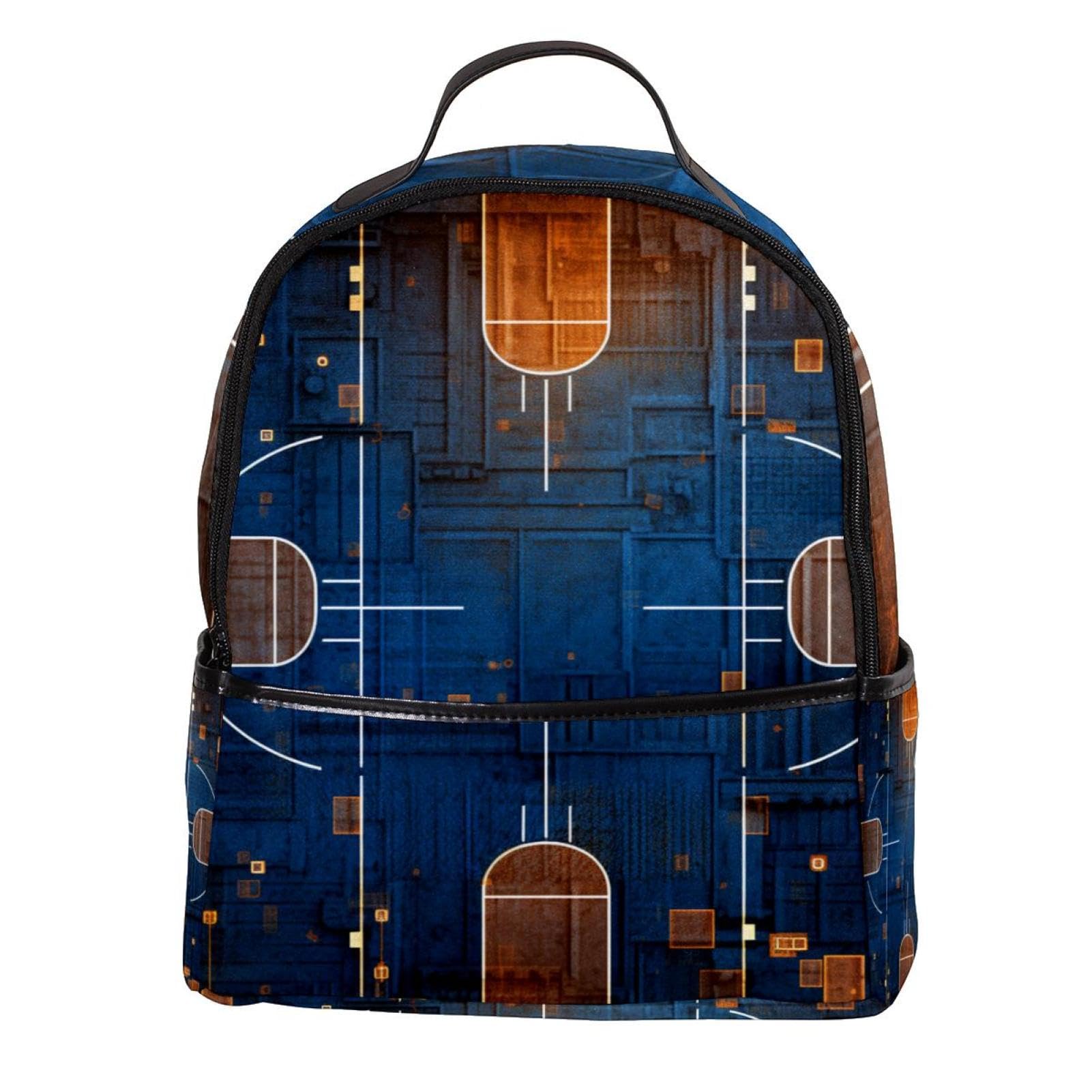 Stylish Unisex Travel Backpack - Durable Waterproof Laptop Backpack for Women & Men - Perfect for Work, Gym & Basketball Court - Ideal for Commuting, School & Outdoor Adventures