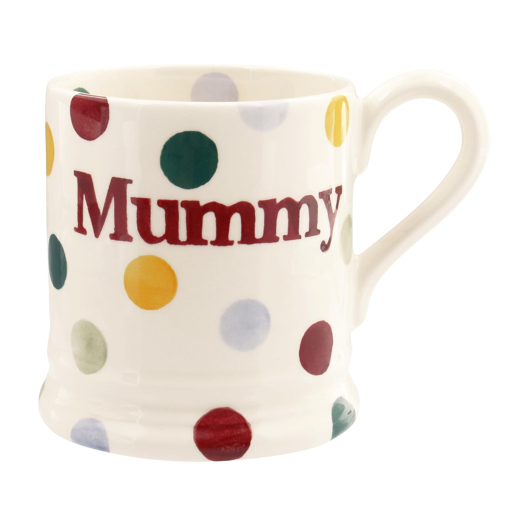 Emma Bridgewater Tazza Grande 300ml Coffee Mug - Original Mama Design Ceramic Cup for Espresso, Cappuccino & Tea - Perfect for Breakfast, Office & Gift Giving