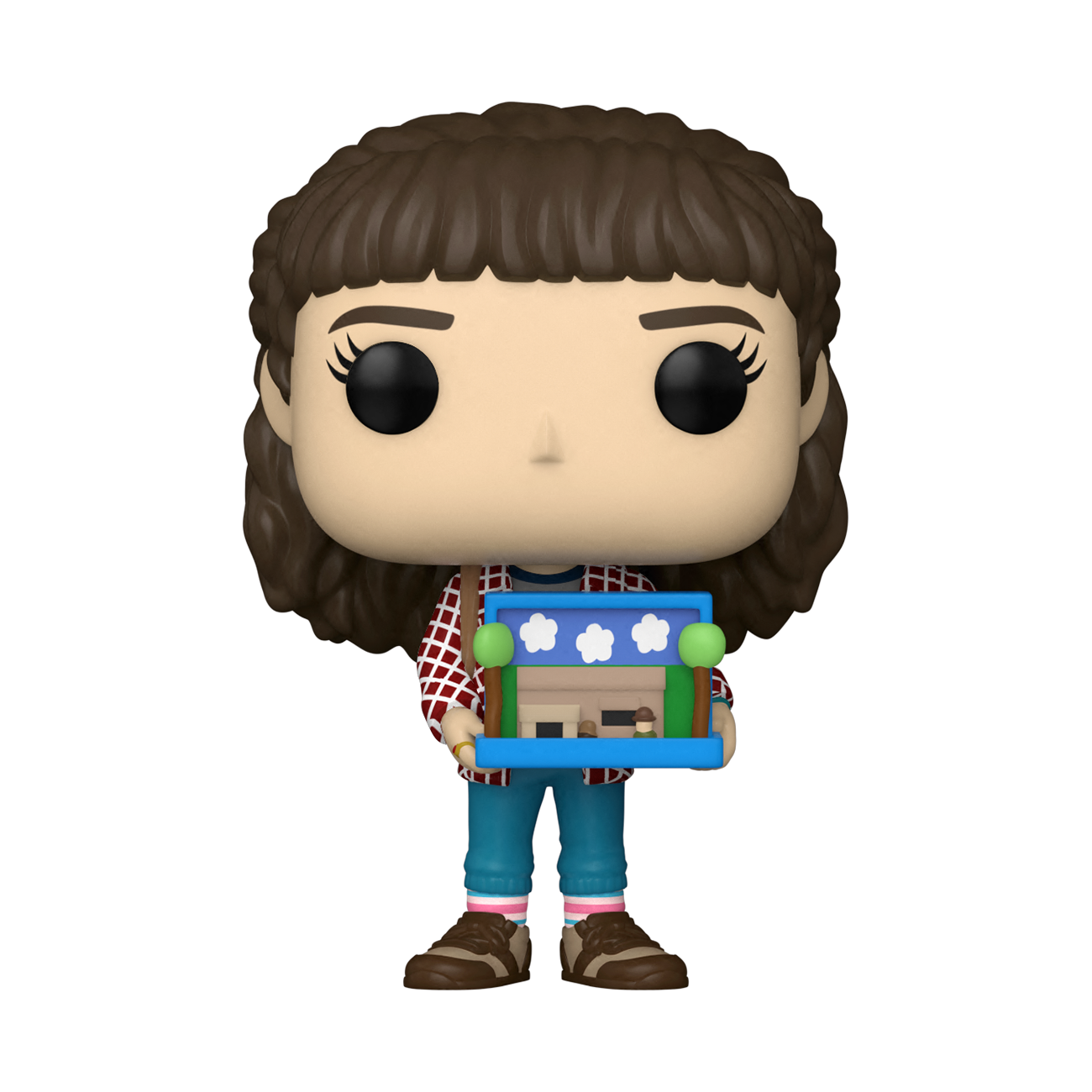 Stranger Things Eleven Funko Pop with Diorama - Collectible Vinyl Figure from Netflix Series - Perfect for Fans, Display, and Gift Giving