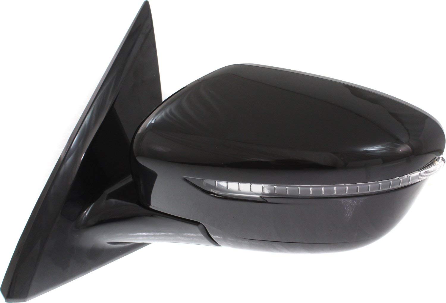 2017 Nissan Pathfinder Driver Side Power Heated Mirror with Turn Signal - Garage-Pro Replacement Part (Paintable, No Memory/360 Camera) - Perfect for Winter Driving & Enhanced Safety