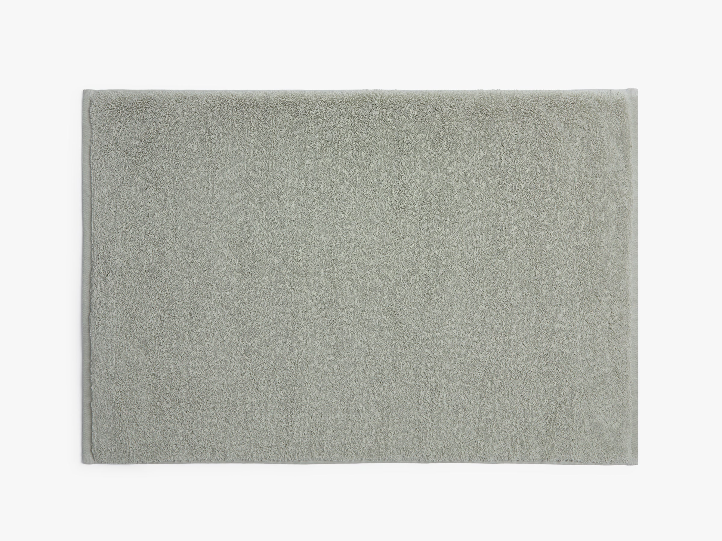 Organic Plush Bath Tub Mat - Soft, Non-Slip Sage Green Rug for Shower & Bathtub Safety | Eco-Friendly Cotton Bathroom Floor Mat for Kids & Adults | Perfect for Spa, Nursery & Bathroom Decor