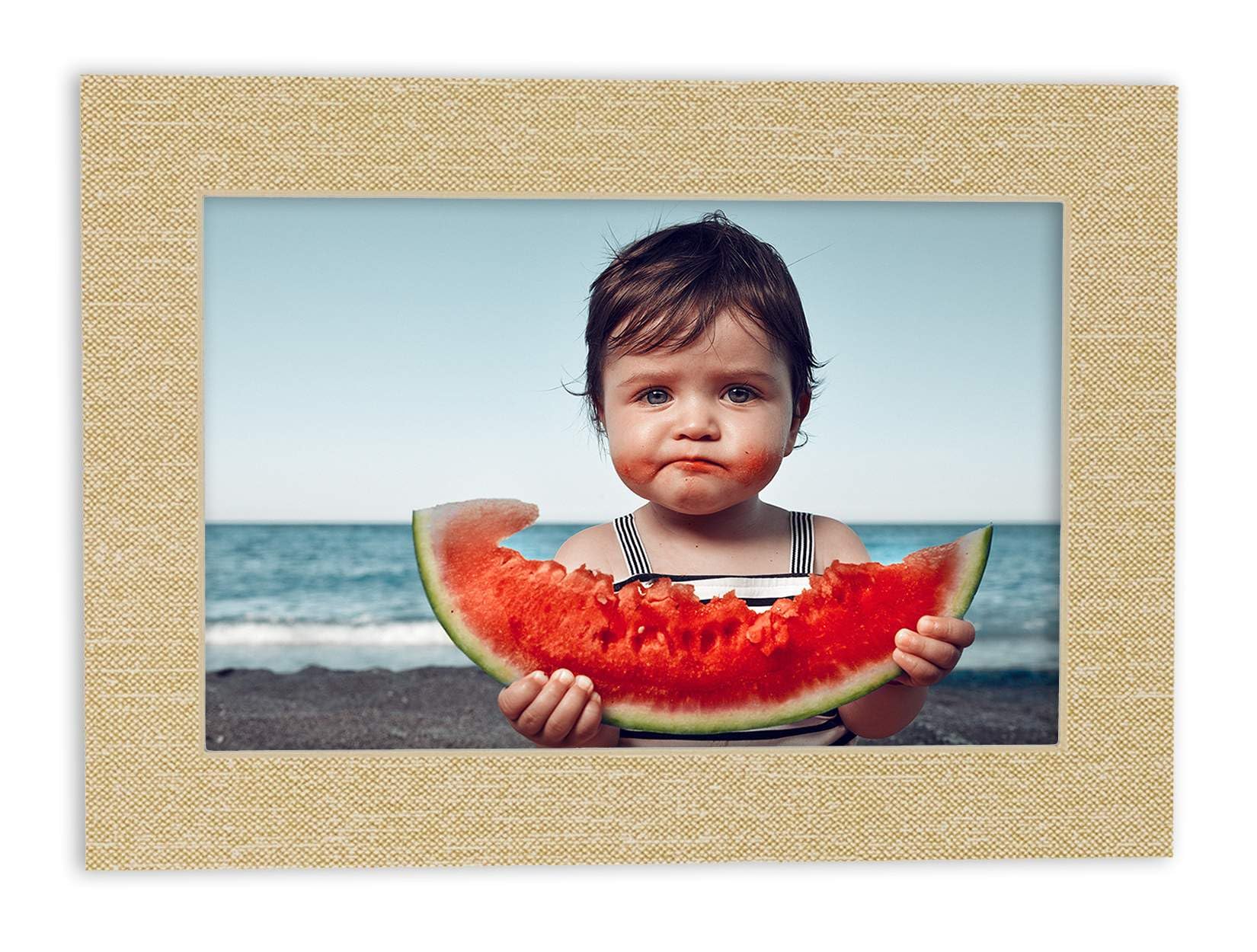 12x16 White Core Linen Picture Frame Mat for 8.5x11 Photos - Acid-Free Archival Quality - Perfect for Home Decor, Gallery Displays & Wedding Photos