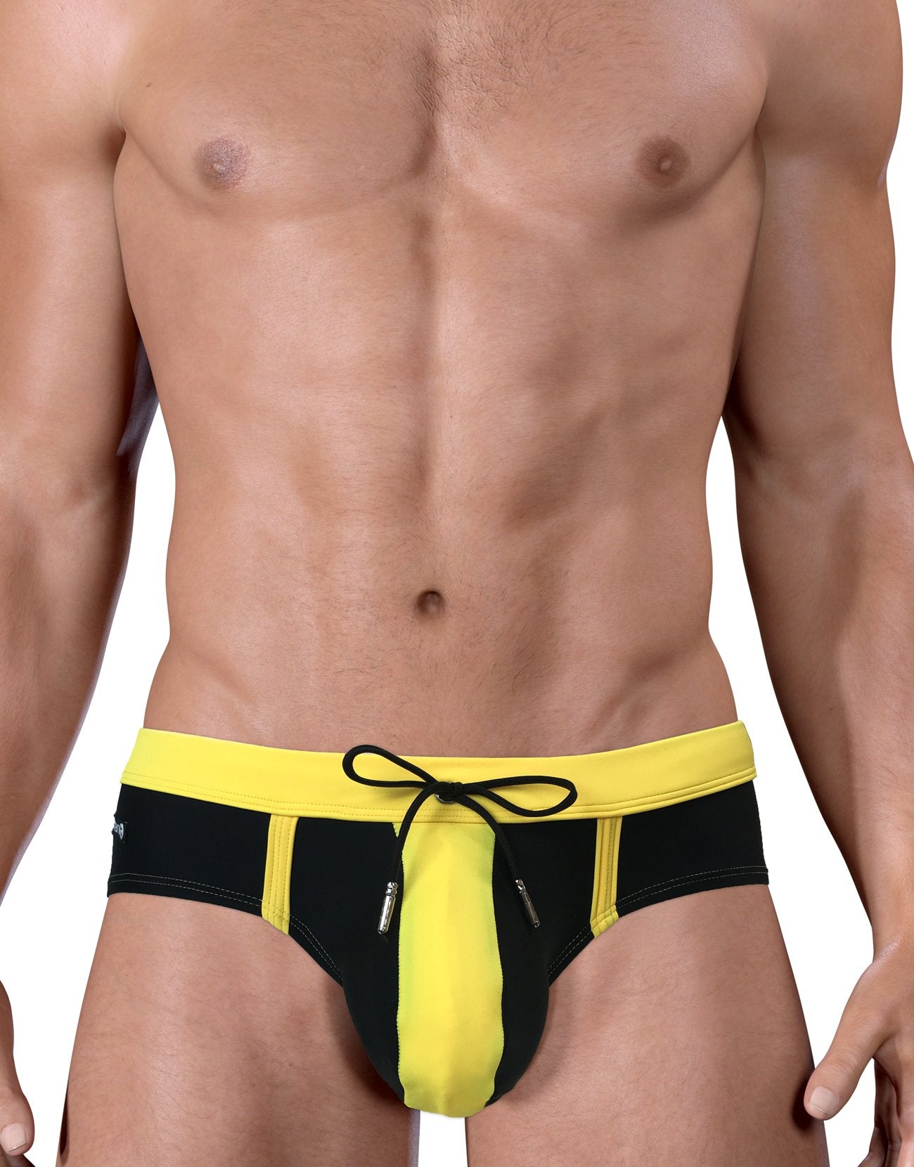 Wildmant Moby Big Boy Pouch Swim Trunks - Quick Dry Men's Swimwear with UPF 50+ Sun Protection - Perfect for Beach, Pool, and Water Sports