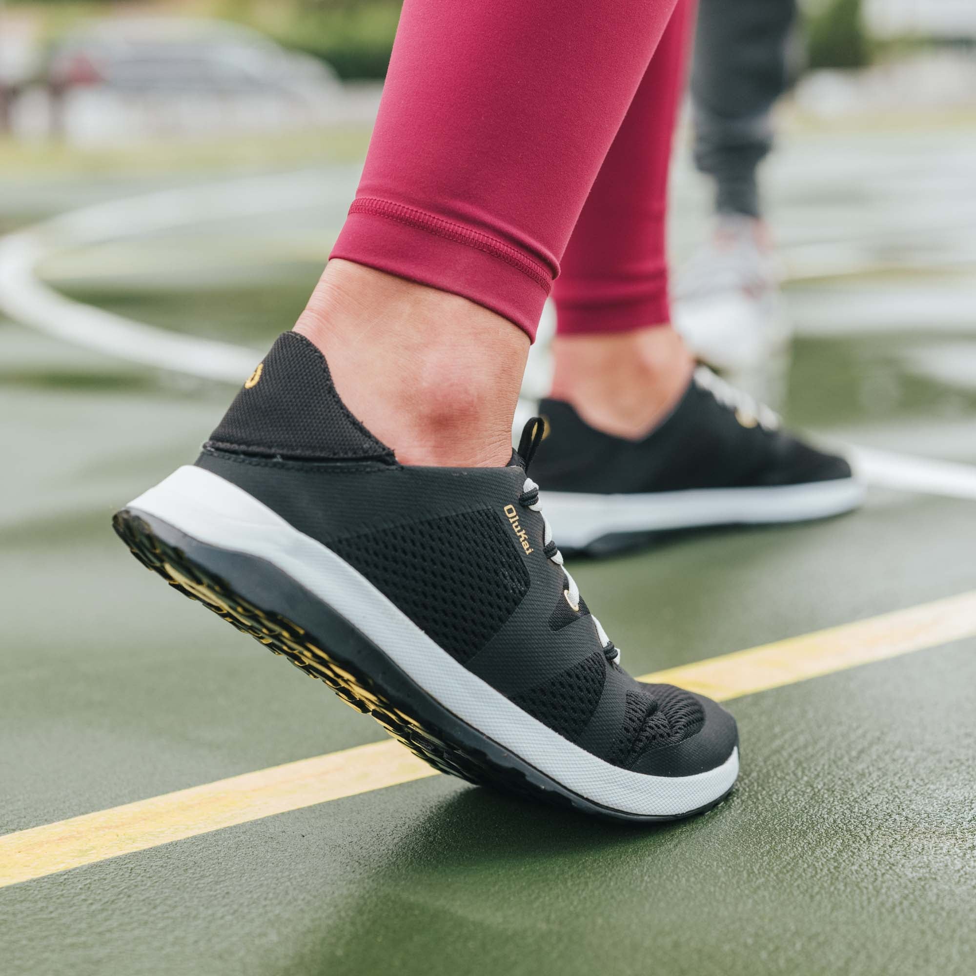 Huia Women's Athleisure Shoes - Black | Comfortable & Stylish Sneakers for Running, Walking & Casual Wear