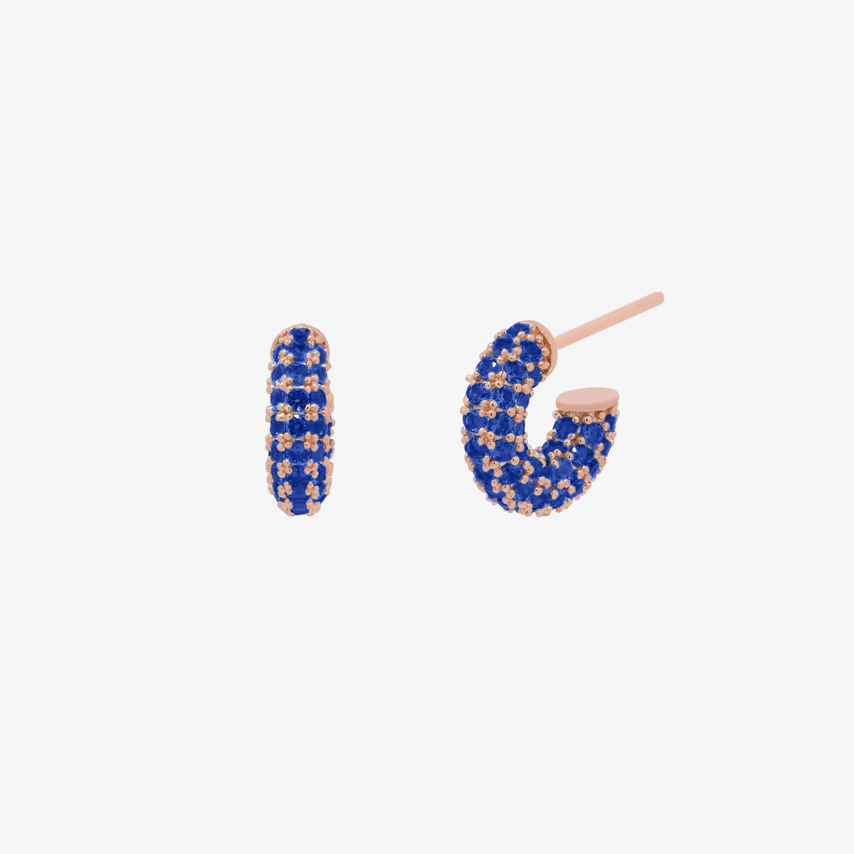 Gemstone Semi Hoop Earrings for Women - Elegant Dangle Earrings for Daily Wear & Special Occasions