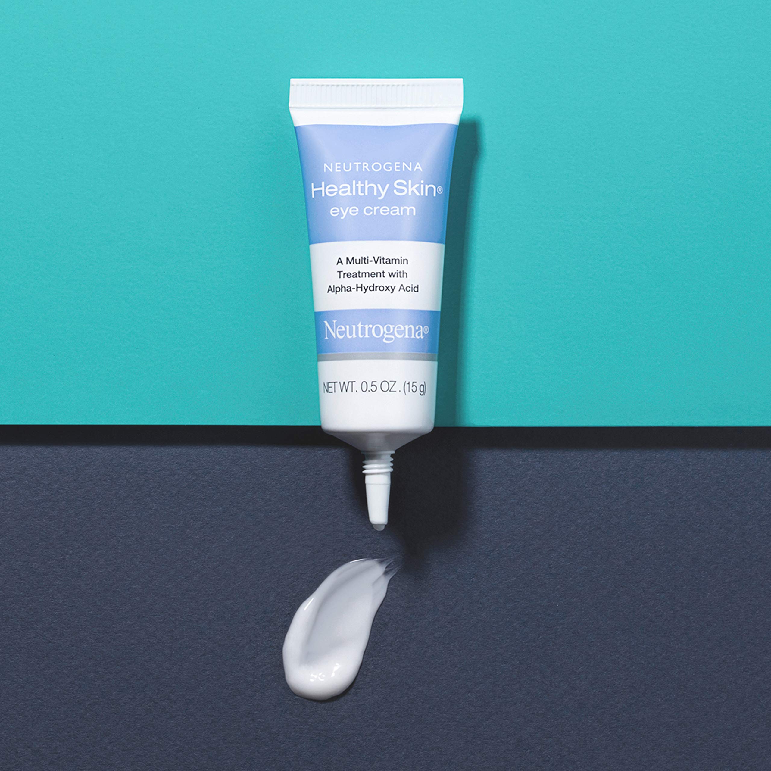 Neutrogena Healthy Skin Anti-Aging Eye Cream 14ml - Reduces Dark Circles & Puffiness for Brighter Eyes | Day & Night Moisturizer