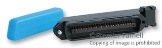 50-Position Mini D Ribbon Connector Plug IDC/IDT - 10 Pack for Computer & Electronics Wiring Applications