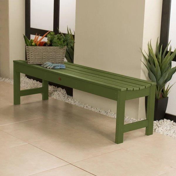 Lehigh Backless Synthetic Wood Picnic Bench - Durable Outdoor Dining Table for Patio, Garden & Park - Perfect for BBQs, Camping & Family Gatherings
