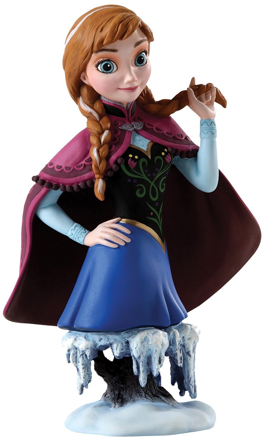 Disney Frozen Anna Grand Jester Figurine Collectible - Official Character Statue for Disney Fans, Home Decor, and Gift Giving
