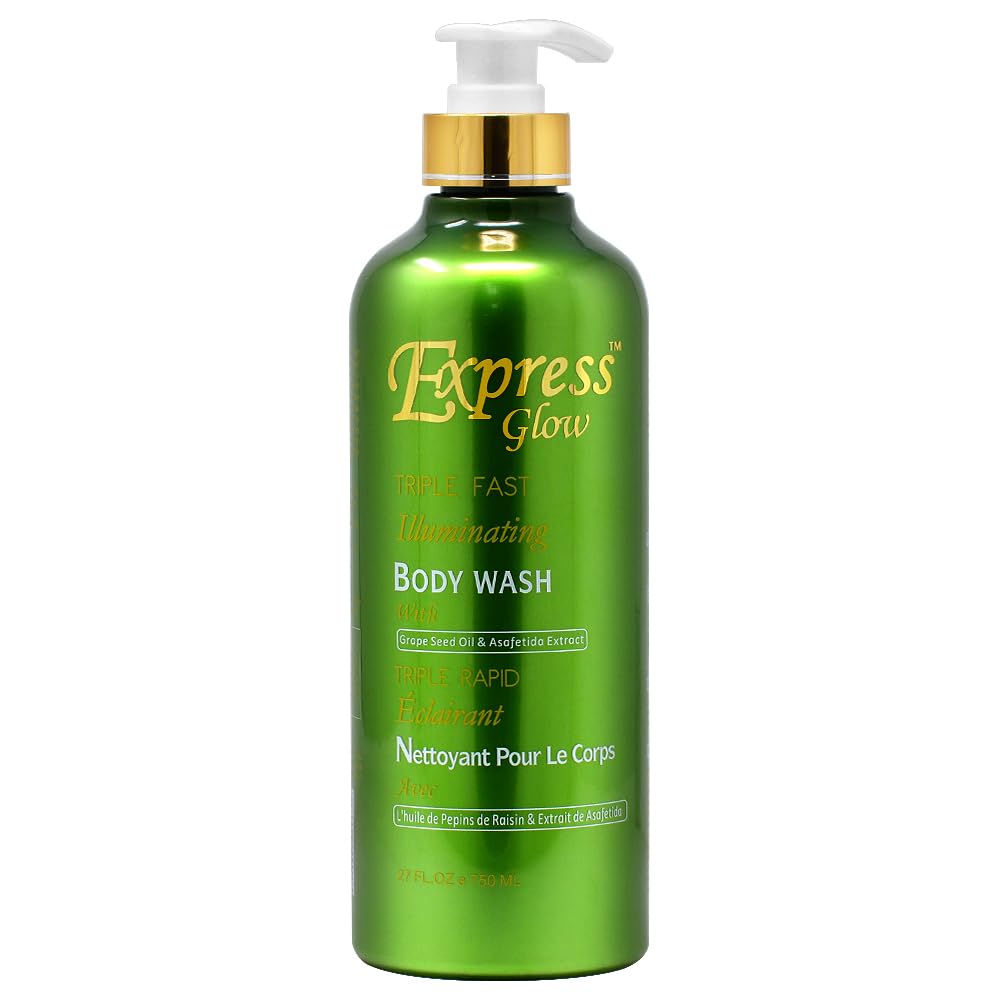 Express Glow Hydrating Body Wash - 27oz Moisturizing Shower Gel for Soft & Radiant Skin | Daily Use, Spa Day, Gift Sets
