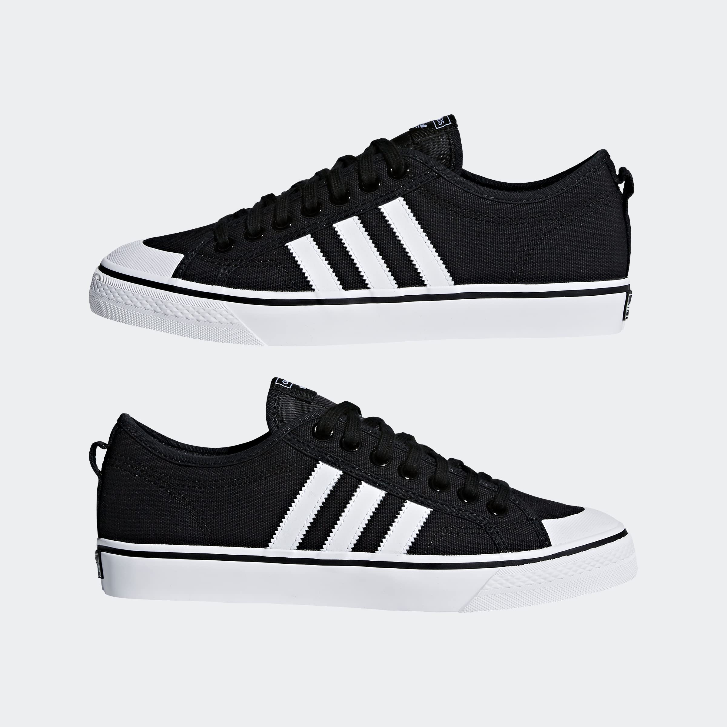 adidas Men's Nizza Sneakers - Classic Low-Top Casual Shoes for Men | Comfortable & Stylish Everyday Wear for Walking, Running, and Street Fashion