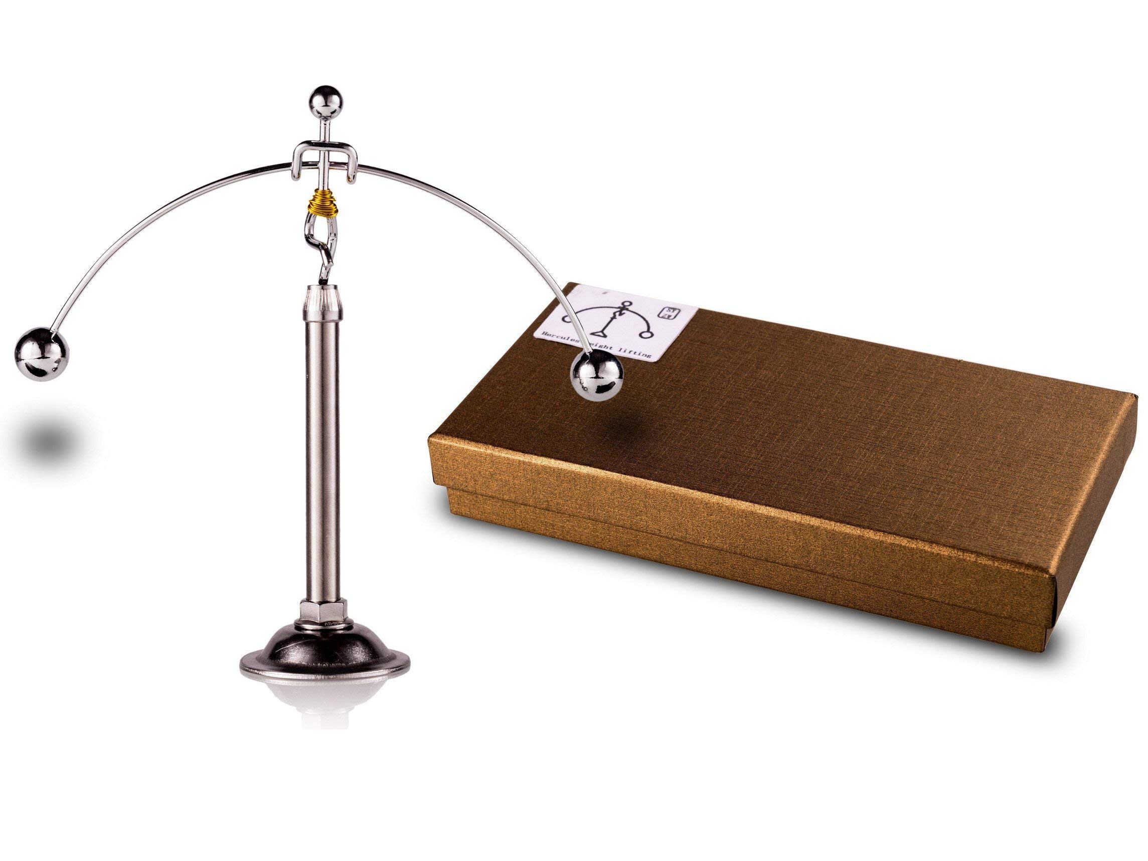 Sunnytech Art Balancing Decompression Toy - Stress Relief Science Psychology Desk Decor for Home & Office - Perfect for Anxiety Relief, Focus Enhancement, and Creative Workspace Decor (WJ121-WJ049)