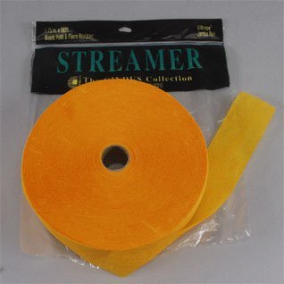 500 Ft Gold Streamer Party Decorations - Bulk Pack of 1 | Perfect for Birthday Parties, Weddings & Holiday Celebrations by Cindus