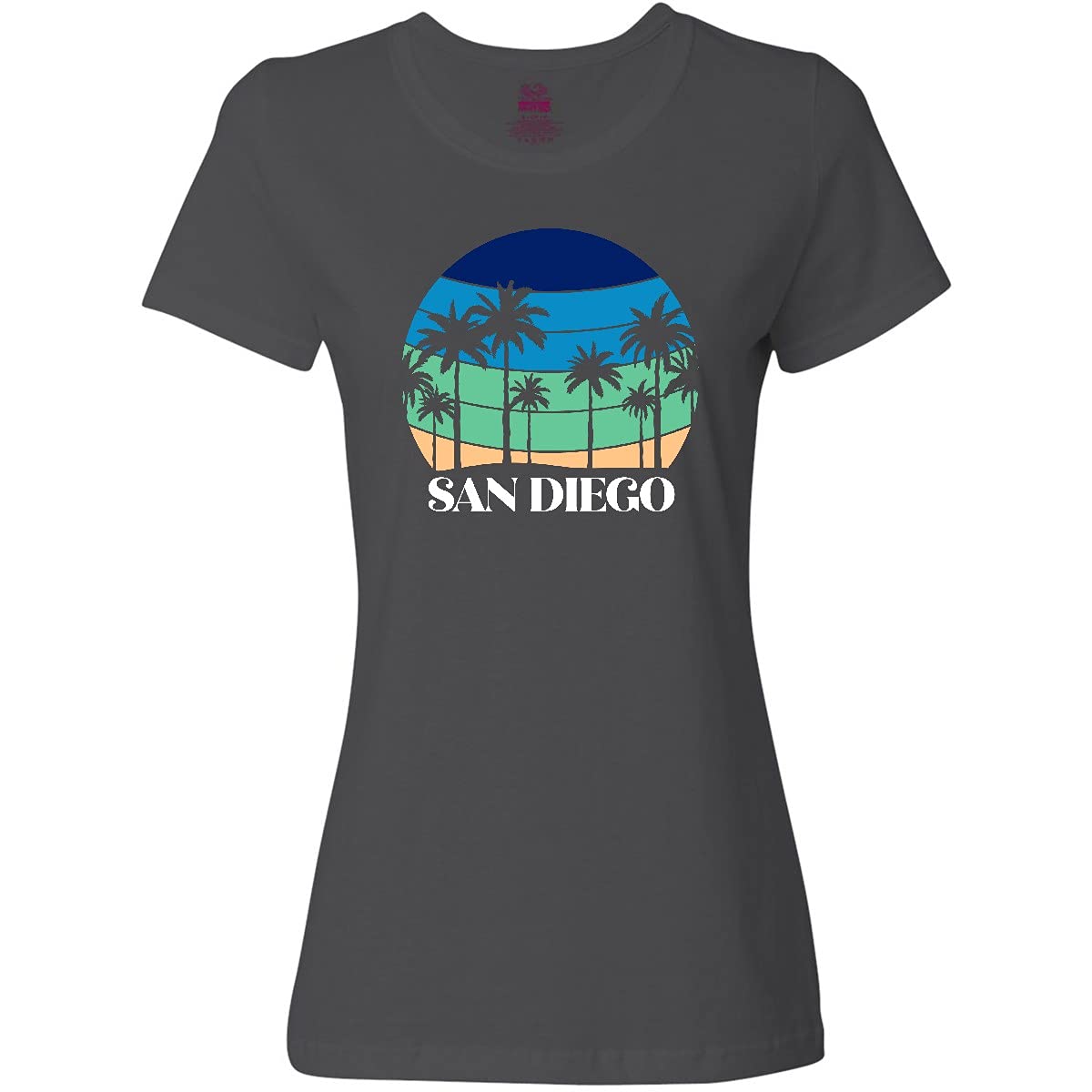 Inktastic San Diego Vacation Trip Women's T-Shirt - Comfortable Casual Tee for Travel, Beach & Summer Outfits