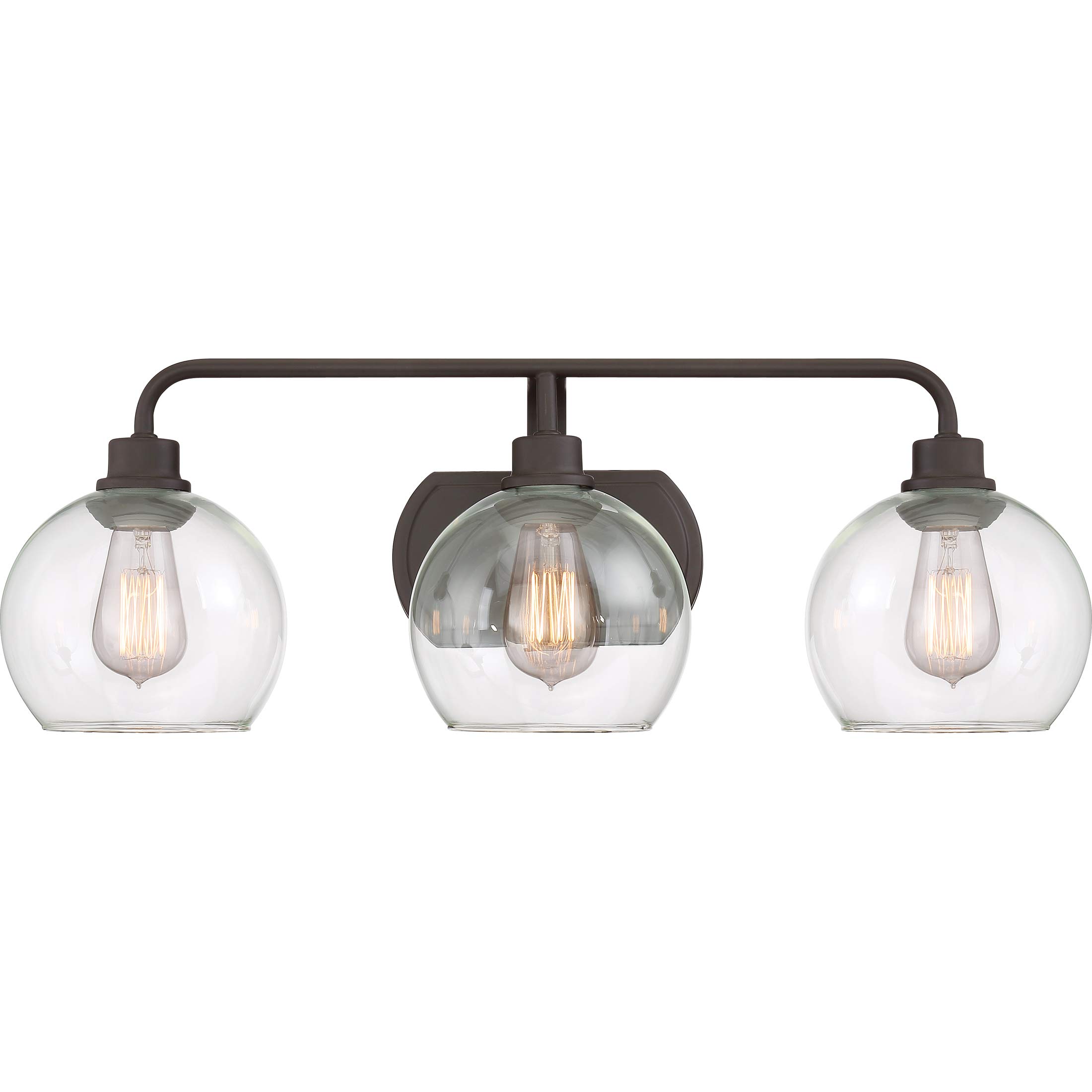 Tribeca 3-Light Bathroom Vanity Light Fixture in Old Bronze - LWS2999K - Perfect for Modern Bathrooms, Powder Rooms & Spa-Like Retreats