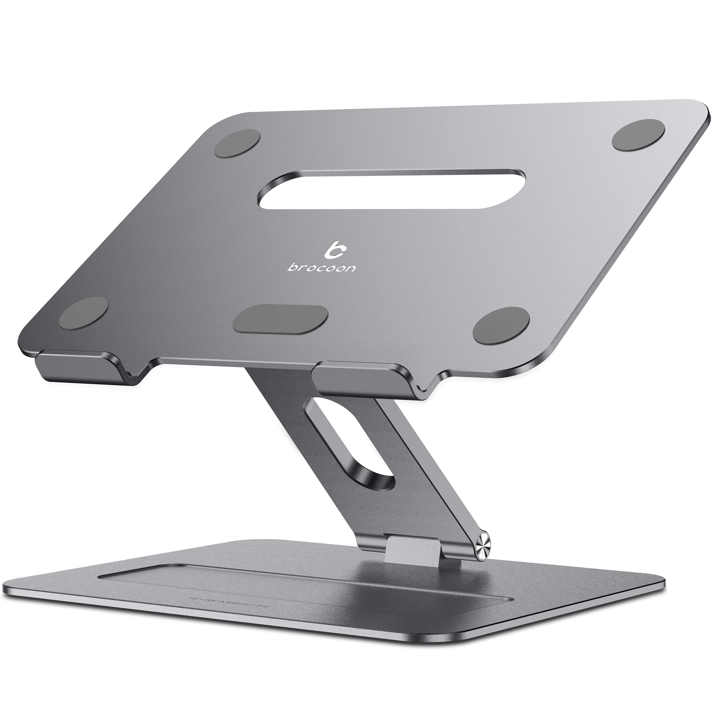 Ergonomic Adjustable Aluminum Laptop Stand for MacBook & 10-17