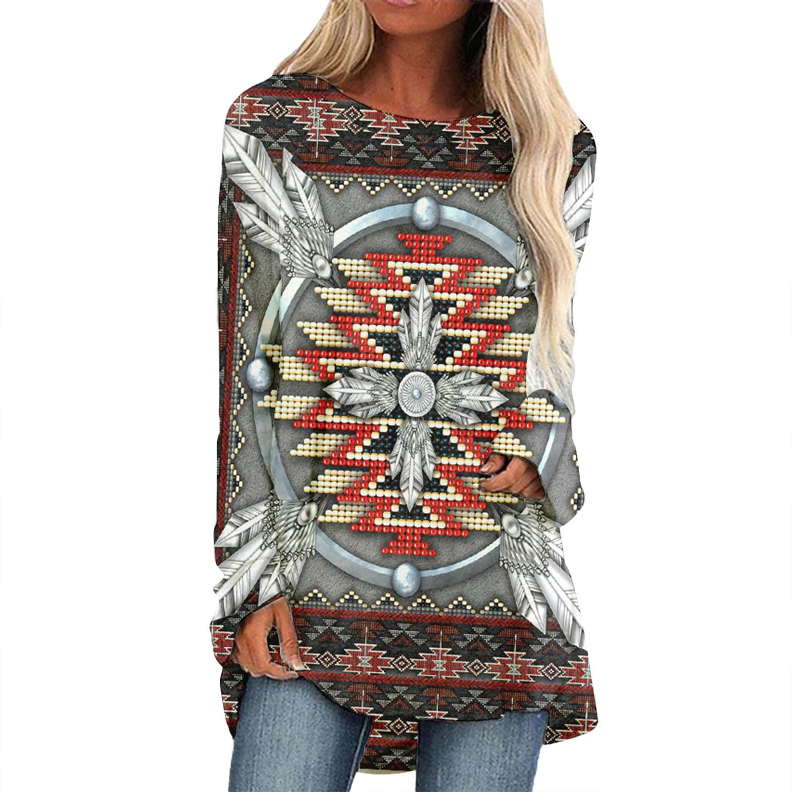 Women's Casual Long Sleeve Round Neck T-Shirt - Soft Blouse Tunic Top for Workout & Lounge Wear - Comfortable Sweatshirt Style for Yoga, Running & Everyday Fashion