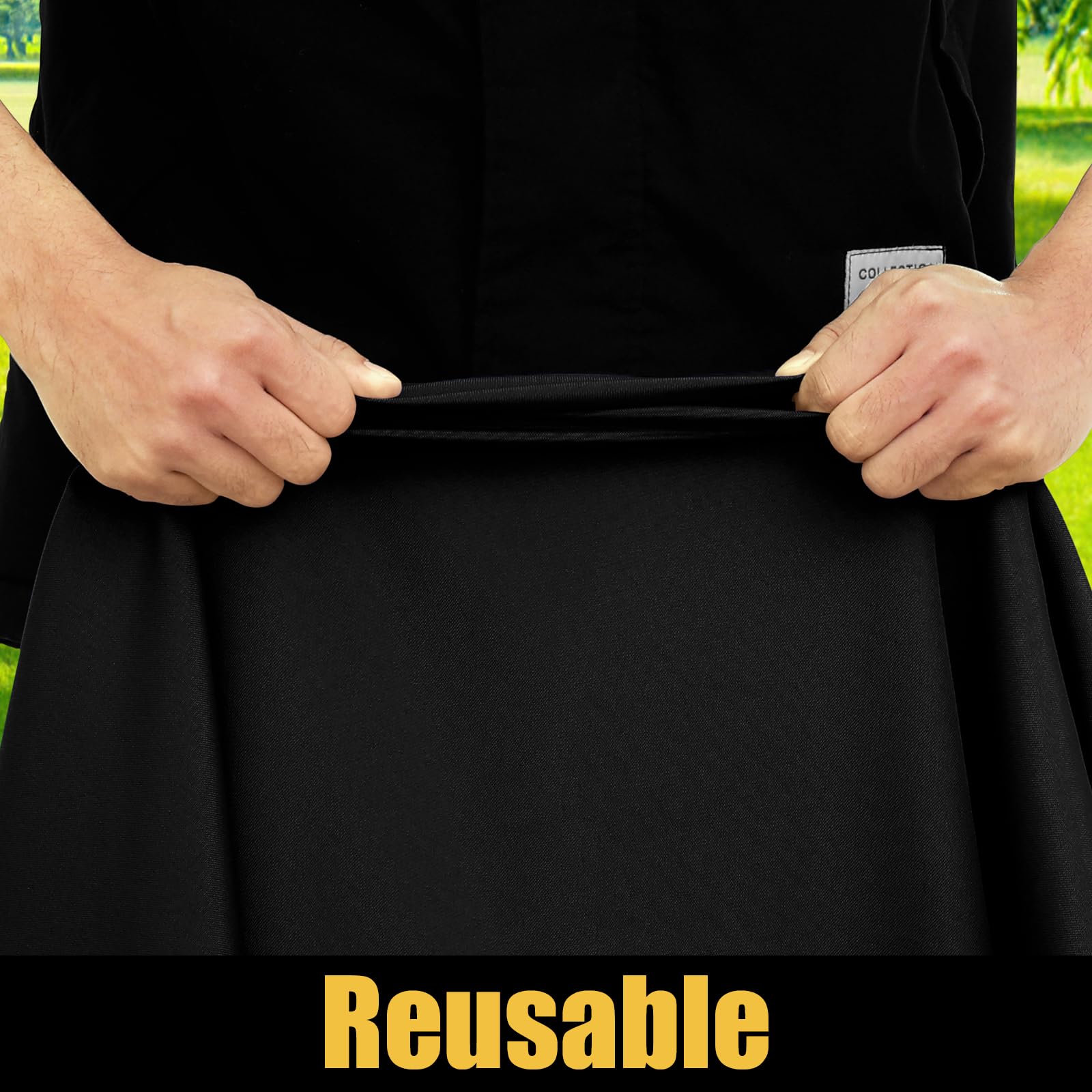 Waterproof Elastic Fitted Rectangle Picnic Tablecloth - 30