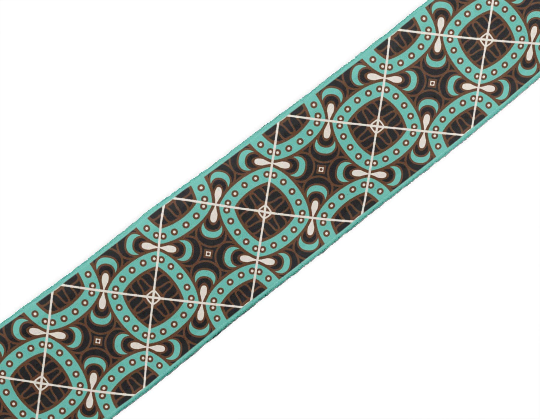 Indian Beautiful Art Black Floral Ethnic Printed Ribbon Trim - 9 Yard Dupion Fabric Lace for Crafts, Sewing & DIY Accessories (3 Inch Width) - Perfect for Dressmaking, Home Decor & Gift Wrapping