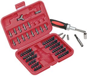 90-Piece Security Bit Set with Ratchet Wrench - Perfect for DIY, Automotive Repair, and Home Maintenance Projects