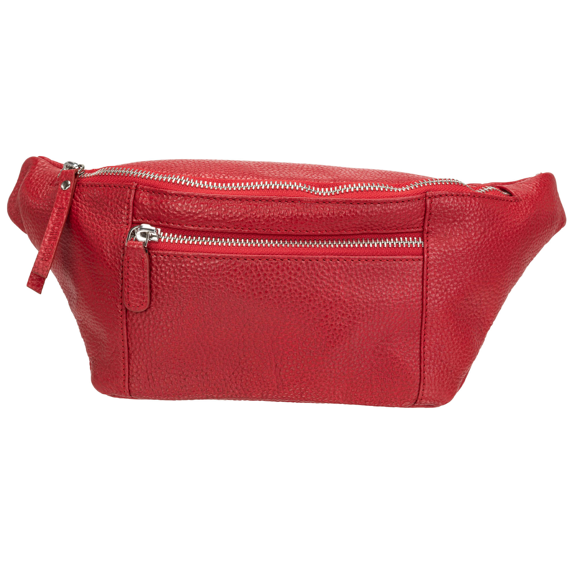 Mancini Pebbled Leather Waist Bag for Men & Women - Stylish Crossbody Fanny Pack for Travel, Hiking, and Everyday Use