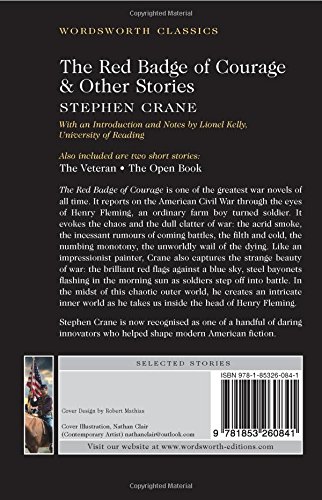 The Red Badge of Courage and Other Classic Stories by Stephen Crane | Wordsworth Classics Edition | Perfect for Literature Lovers & Book Club Discussions