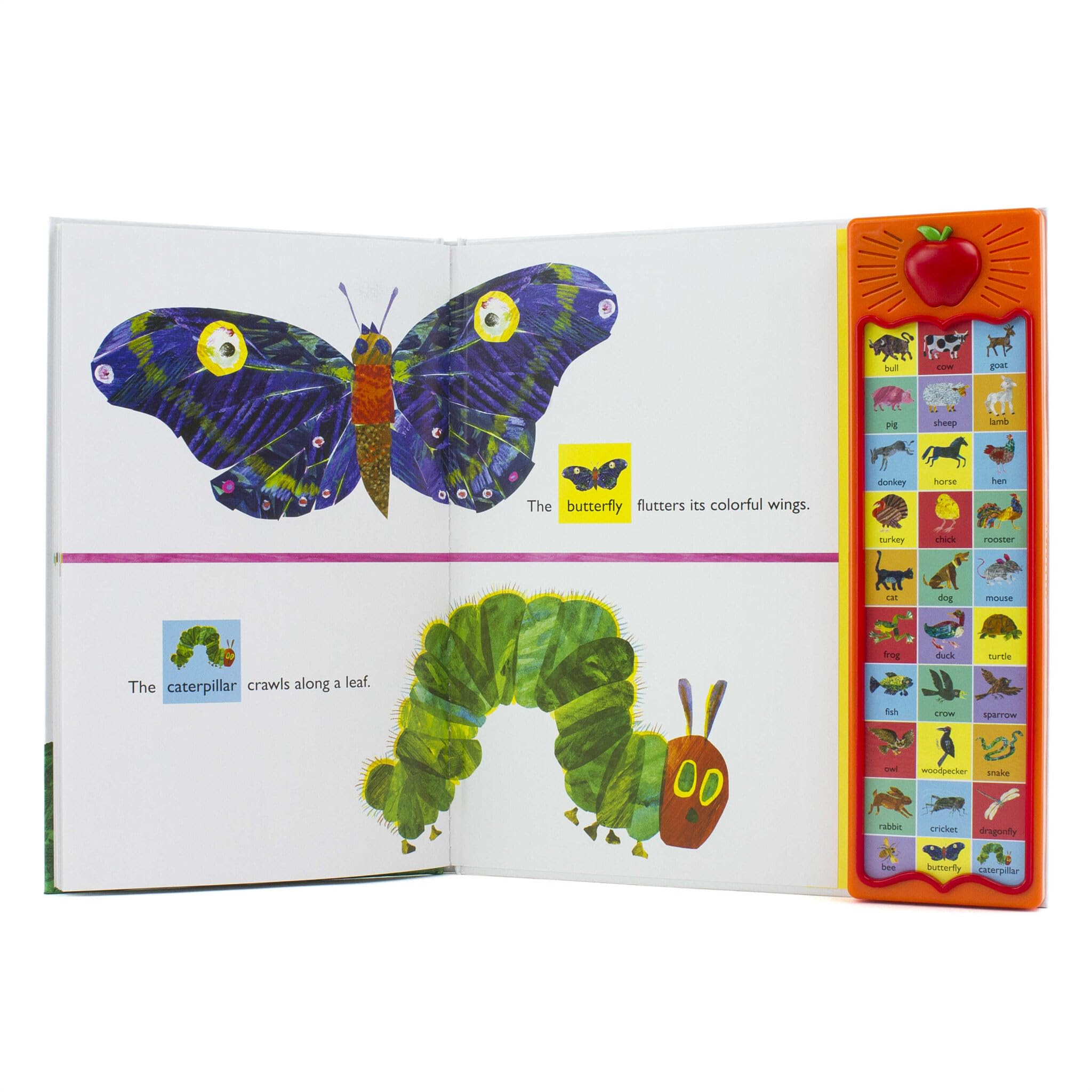 Eric Carle Sound Books Set for Toddlers - Farm Board Book Bundle with Stickers for Storytime Fun