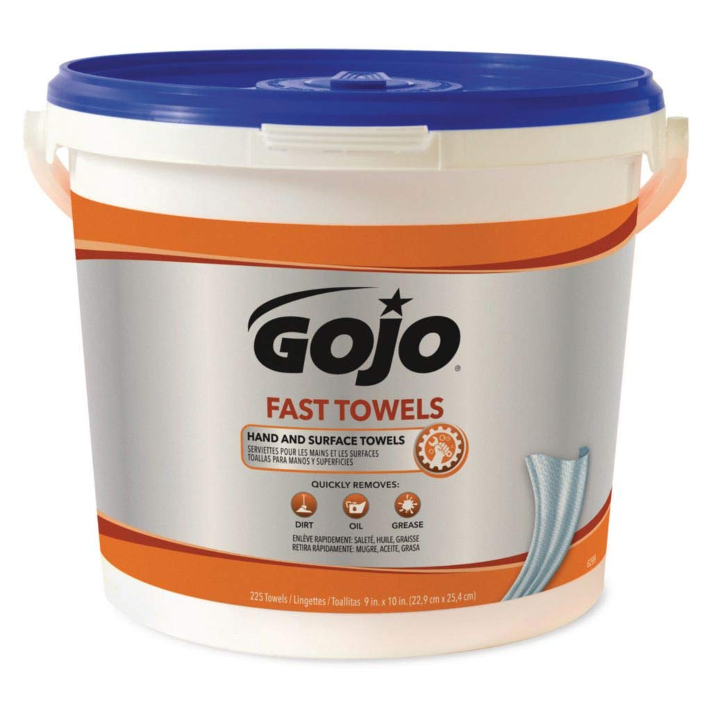 Gojo GOJ629902CT Fast Towels - 2-Pack, High-Absorbency Industrial Cleaning Cloths for Workshops, Garages & Commercial Use