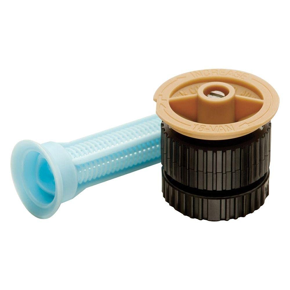 Rainbird Variable Arc Adjustable Sprinkler Nozzle 15-18 Foot Radius - 4 Pack of 25 - Perfect for Lawn, Garden & Landscape Irrigation Systems