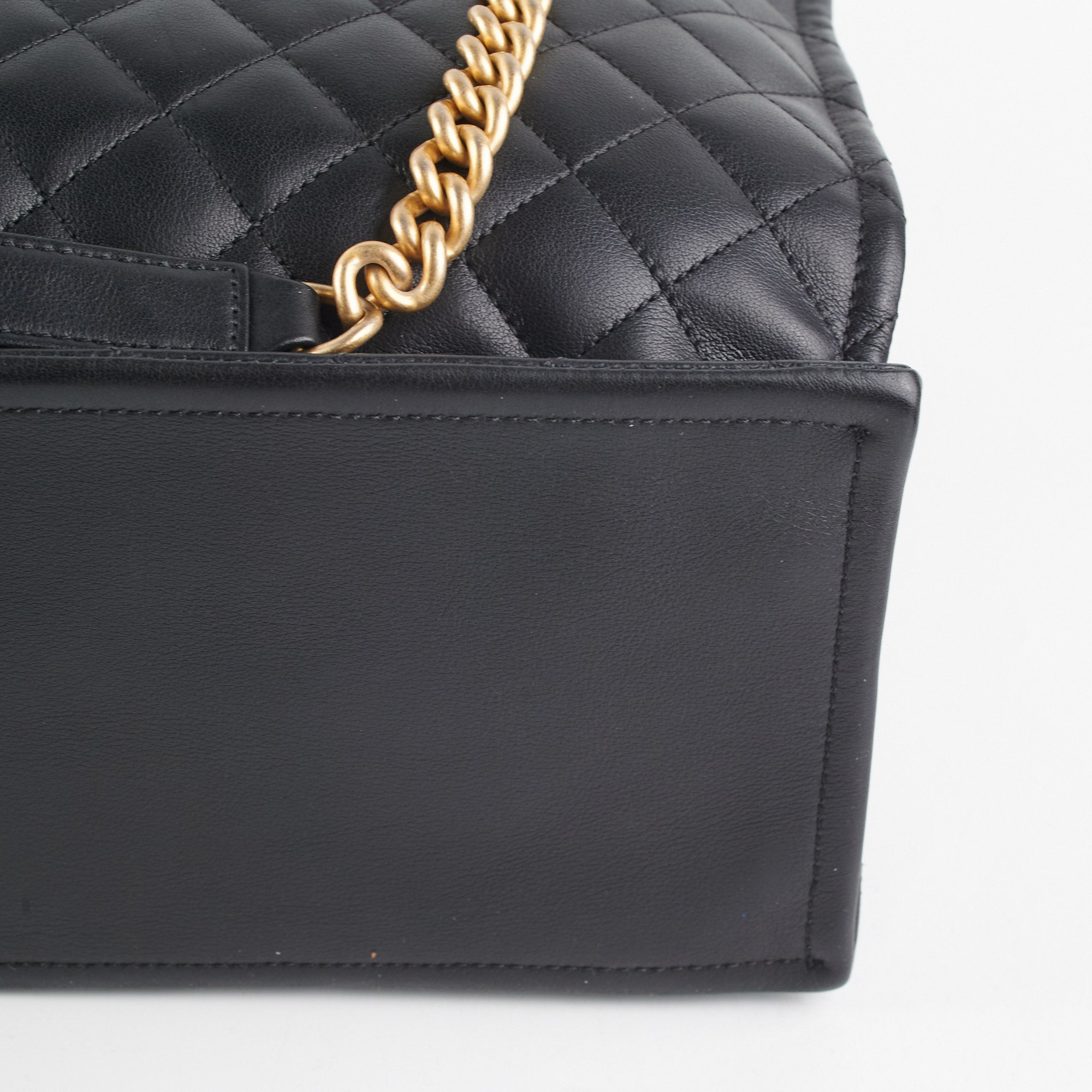 Chanel Boy Tote Bag Black - Luxury Leather Handbag for Women | Perfect for Work, Travel & Everyday Use