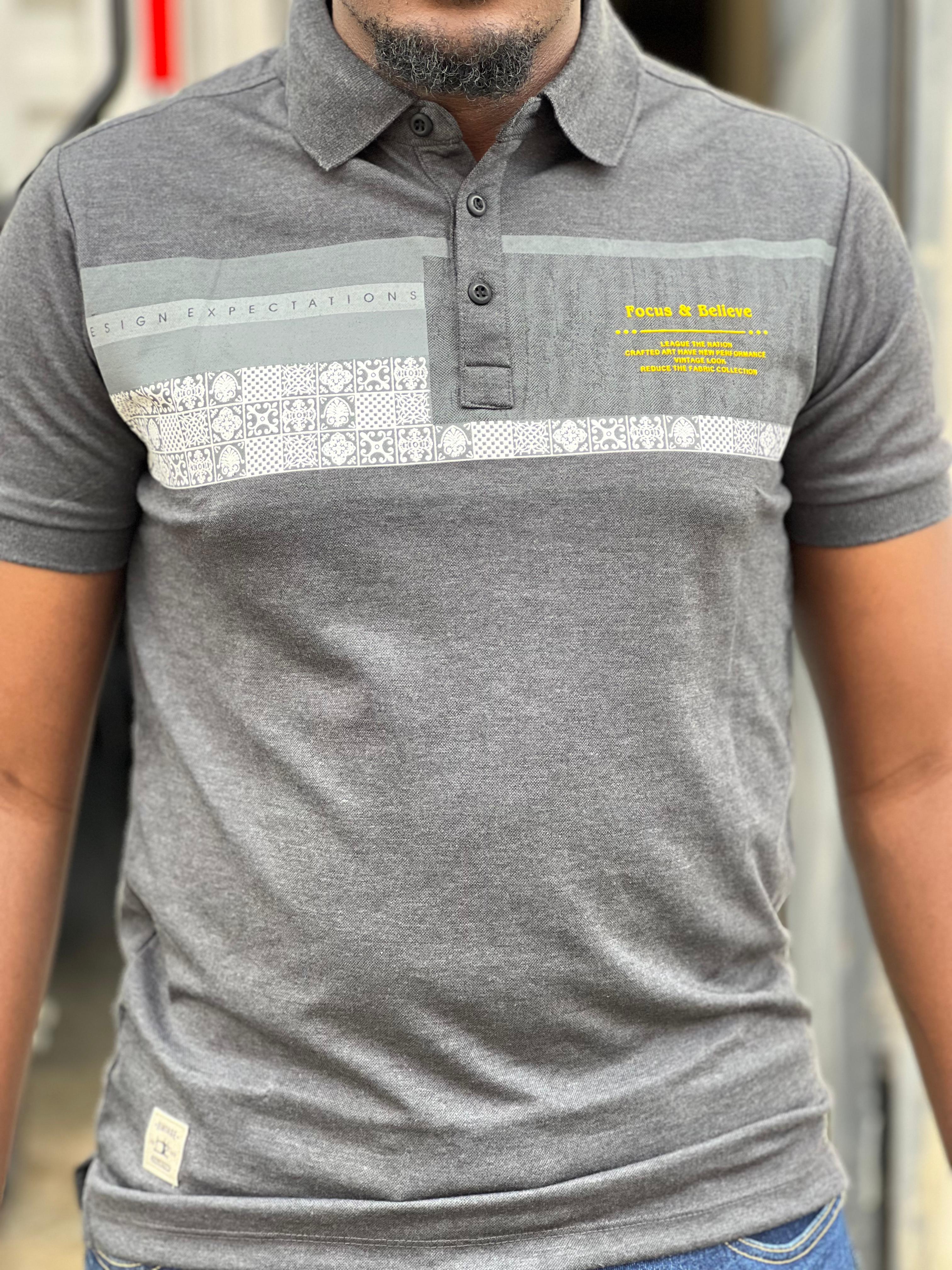 Chaberry Men's Polo Shirts - Classic Fit, Breathable Cotton, Short Sleeve Casual Shirt for Golf, Work & Everyday Wear
