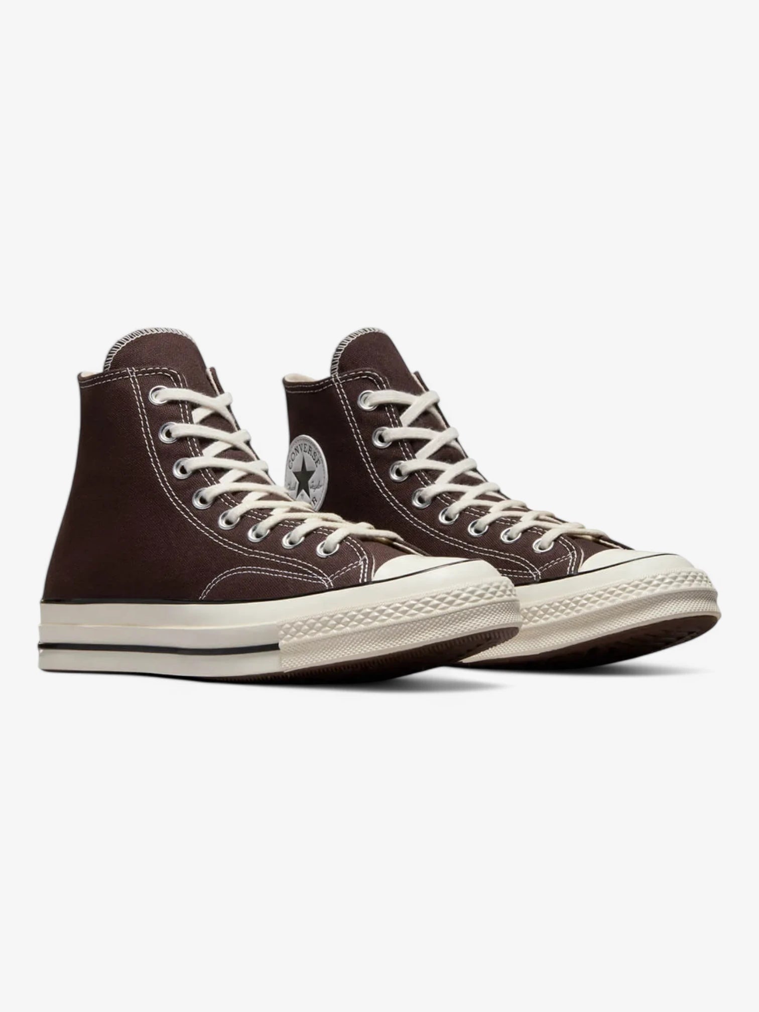 Converse Chuck 70 High Top Sneakers in Dark Brown - Classic Canvas Shoes for Men & Women | Perfect for Casual Wear, Street Style & Everyday Fashion